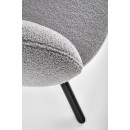 Стул HALMAR K498 серый/черный, поворотный